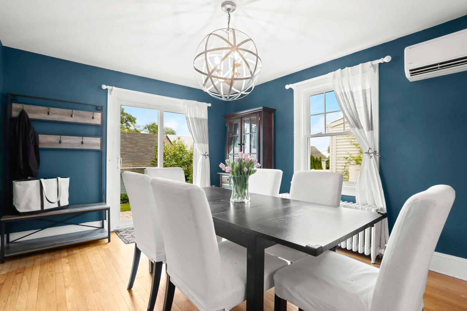 54 Ridgewood Avenue Stamford, CT 06907 - Photo 9 of 31 a view of a dining room with furniture window and outside view