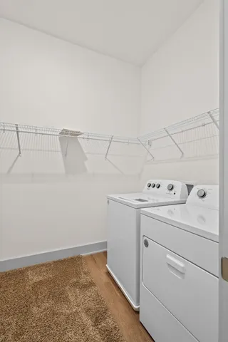 a view of a city with patio