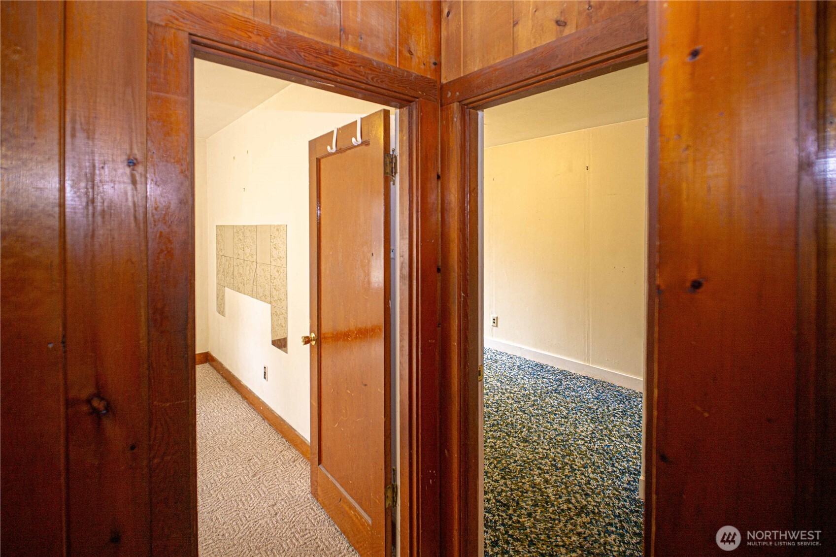 1122 West Spruce Street Port Angeles, WA 98363 - Photo 18 of 30 a view of a wooden door
