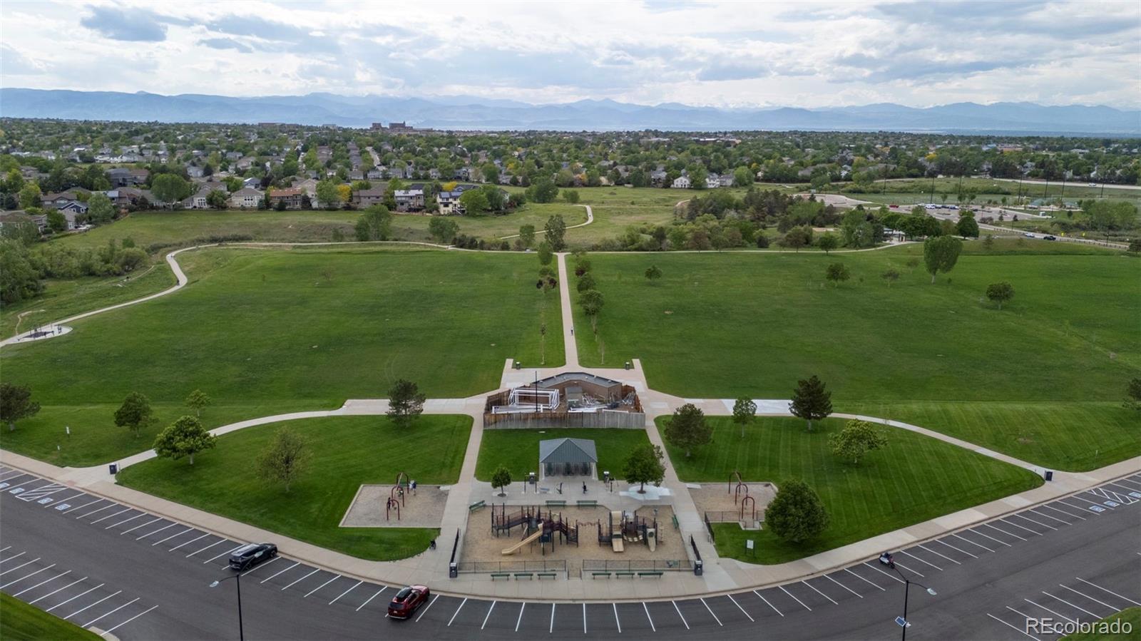 9664 Whitecliff Place Highlands Ranch, CO 80129 - Photo 23 of 38 a view of a table and chairs in the terrace