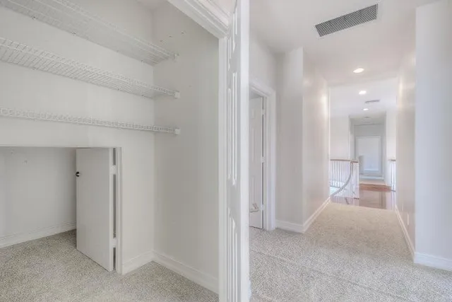 a view of empty room