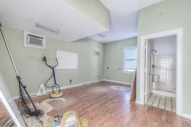 a room with table and chair