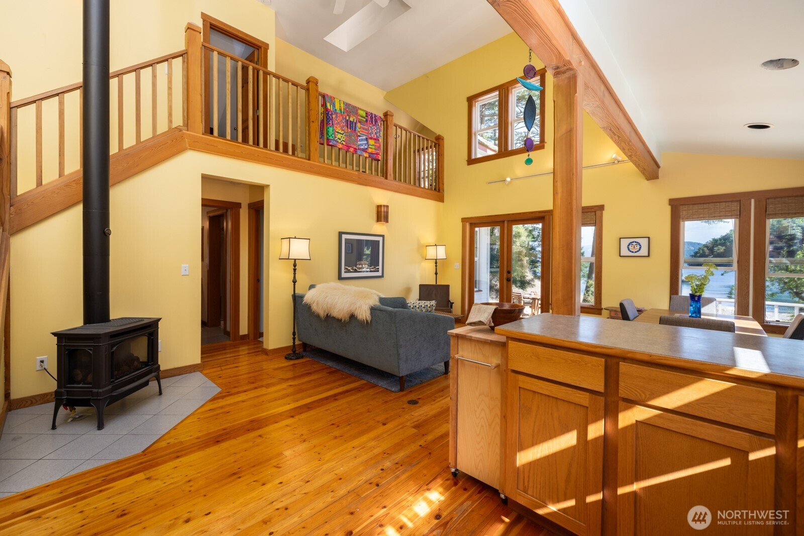 68 Sylvan Cove W Road Decatur Island, WA 98221 - Photo 14 of 35 a very nice looking room with a large window