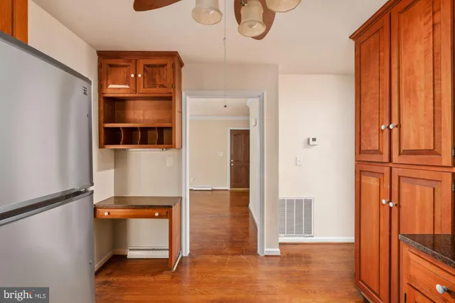 a view of front door