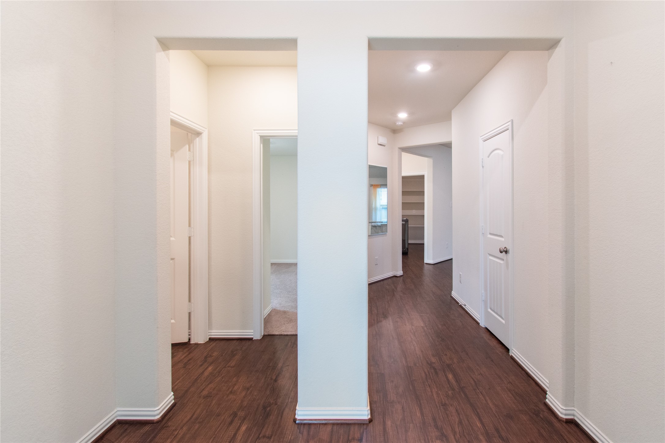 4639 Sequoia Echo Drive Spring, TX 77386 - Photo 22 of 30 a view of a hallway with wooden floor