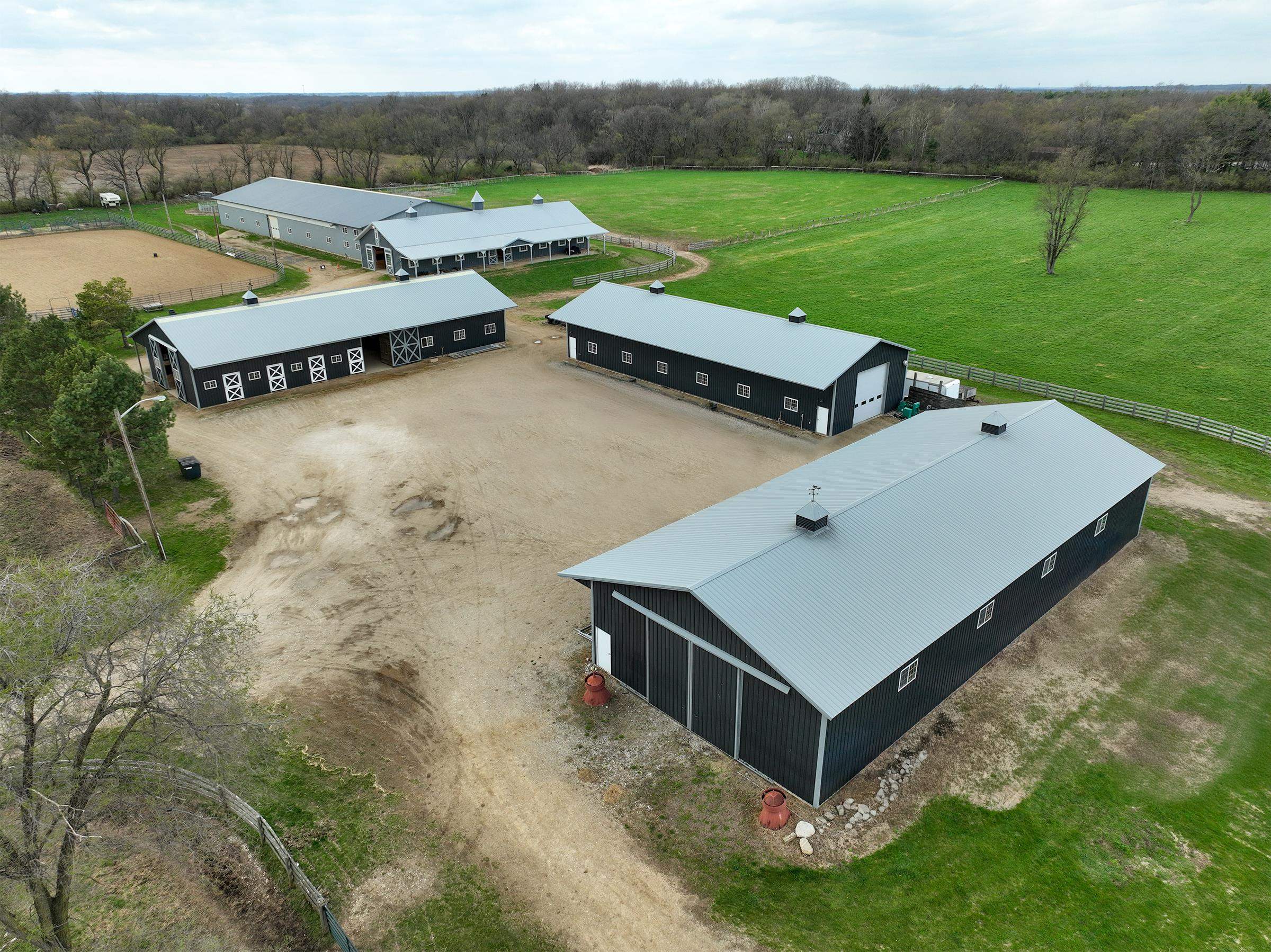 8206 Bull Valley Road Bull Valley, IL 60098 - Photo 9 of 24 a view of a house with pool and a yard