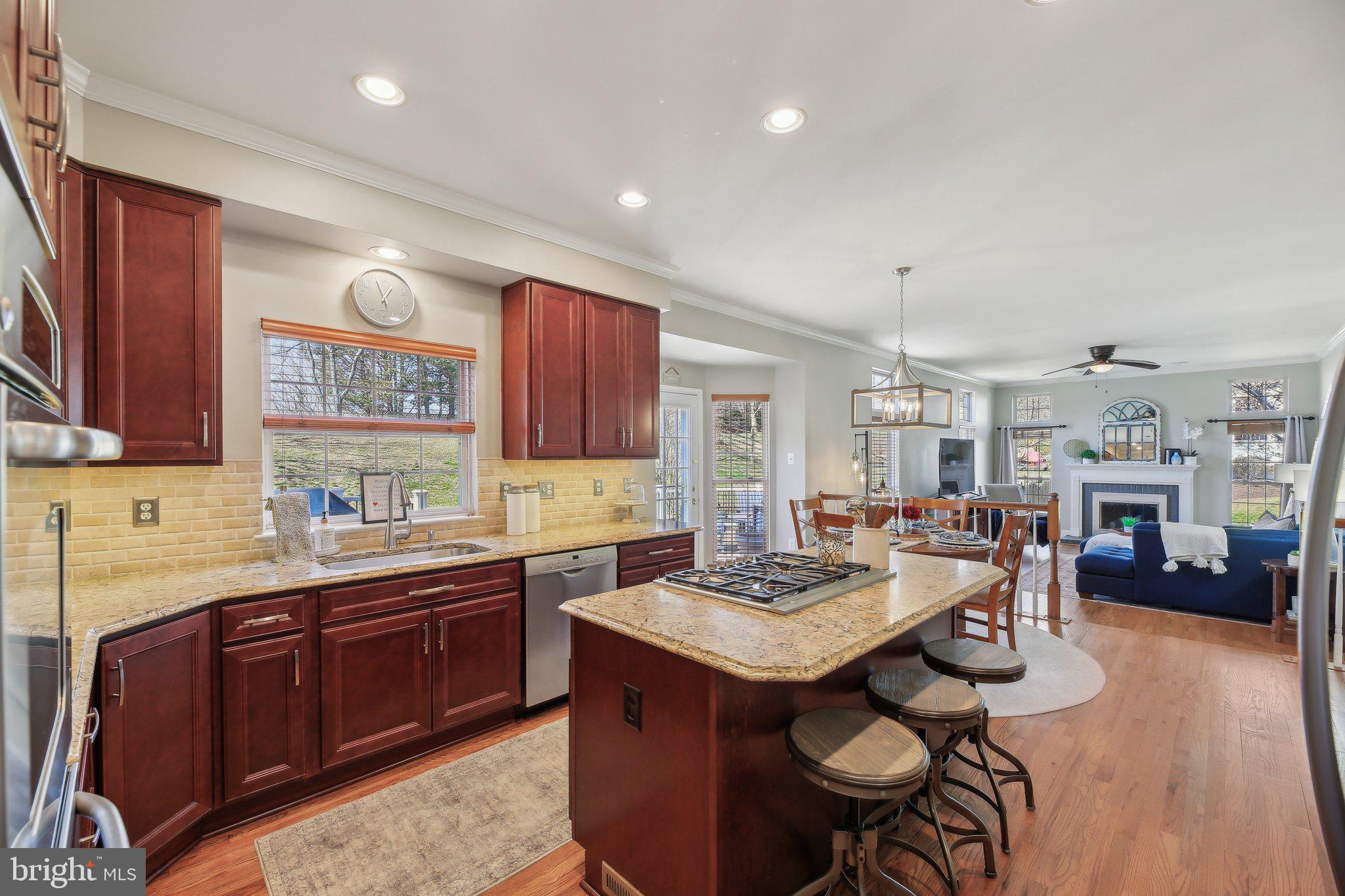 10204 Crosscut Way Damascus, MD 20872 - Photo 16 of 65 a kitchen with a sink and cabinets