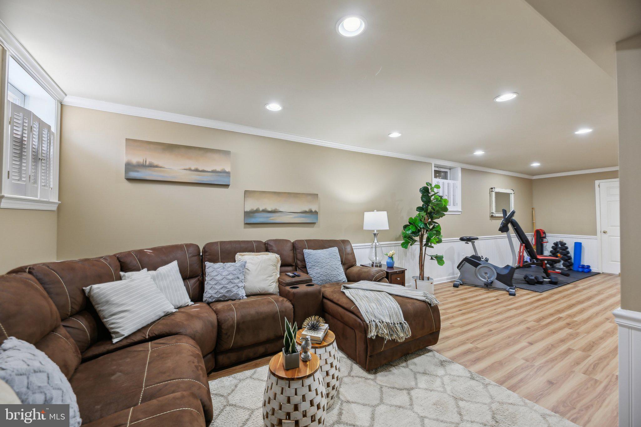 10204 Crosscut Way Damascus, MD 20872 - Photo 43 of 65 Rec room w nice recessed lighting.