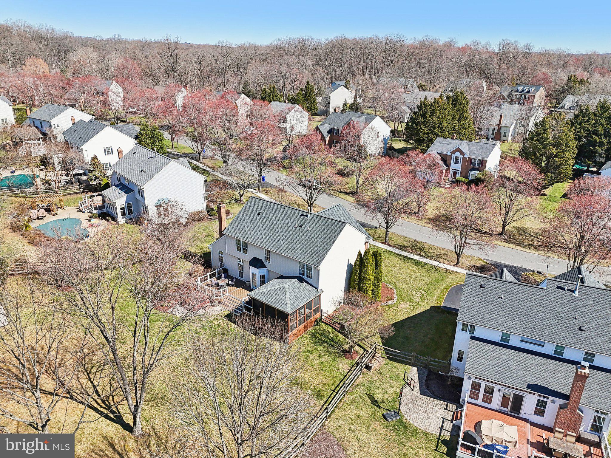 10204 Crosscut Way Damascus, MD 20872 - Photo 60 of 65 an aerial view of a house with a mountain