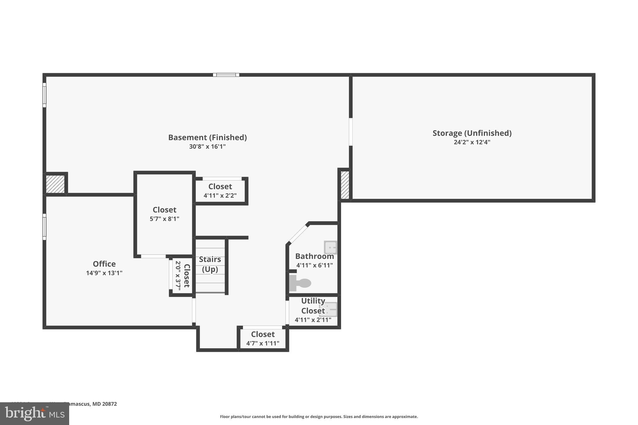 10204 Crosscut Way Damascus, MD 20872 - Photo 62 of 65 a picture of a cabinet with a white and white wall