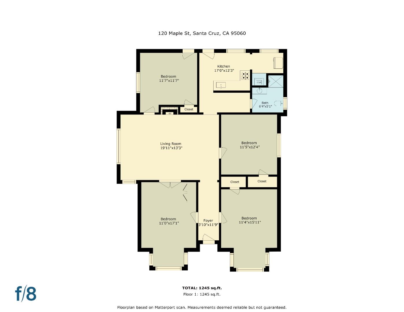 120 Maple Street Santa Cruz, CA 95060 - Photo 29 of 29 a picture of a bathroom with a sink