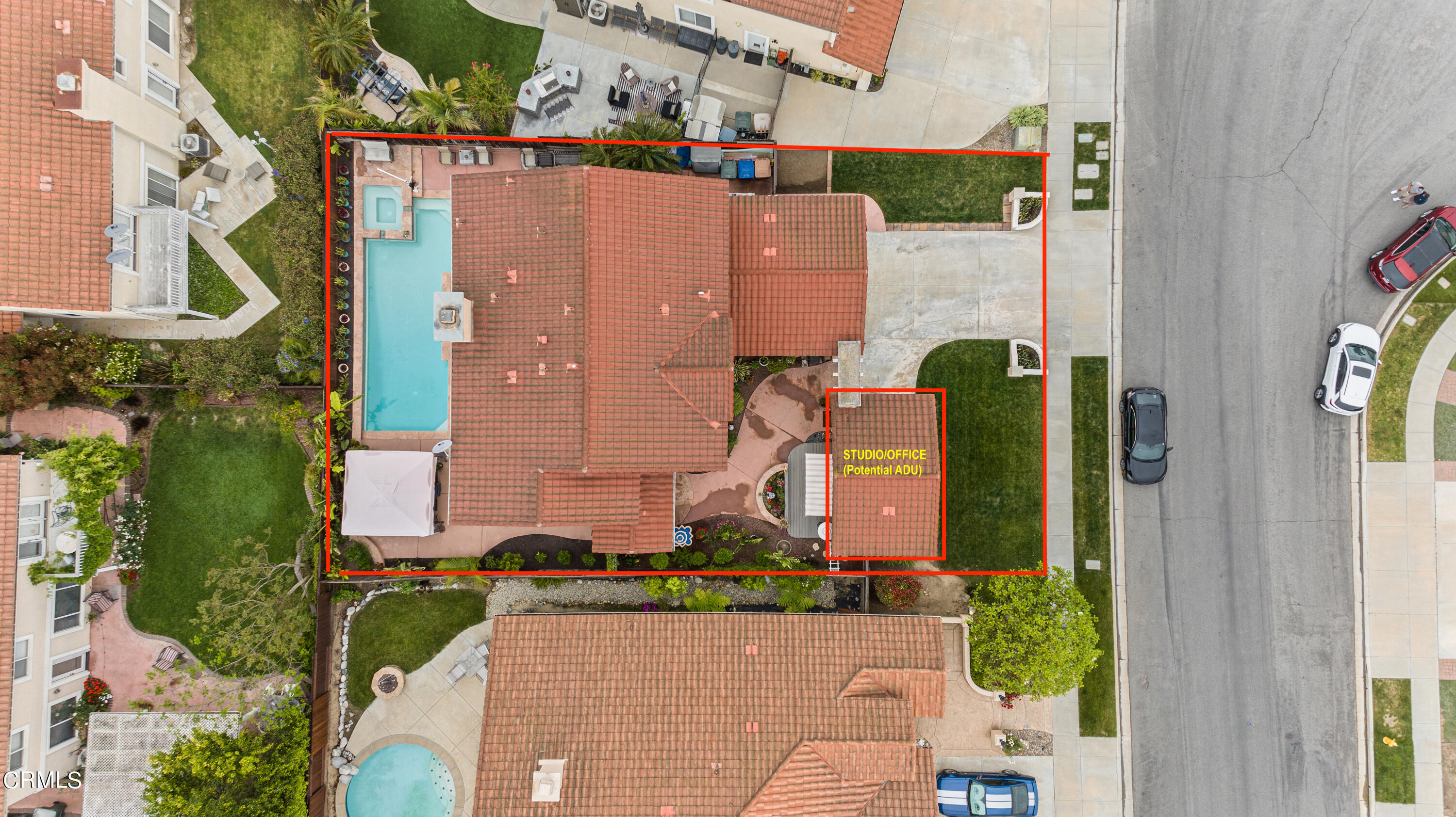 1555 Corte Olivas Camarillo, CA 93012 - Photo 2 of 45 front view of a house with a street