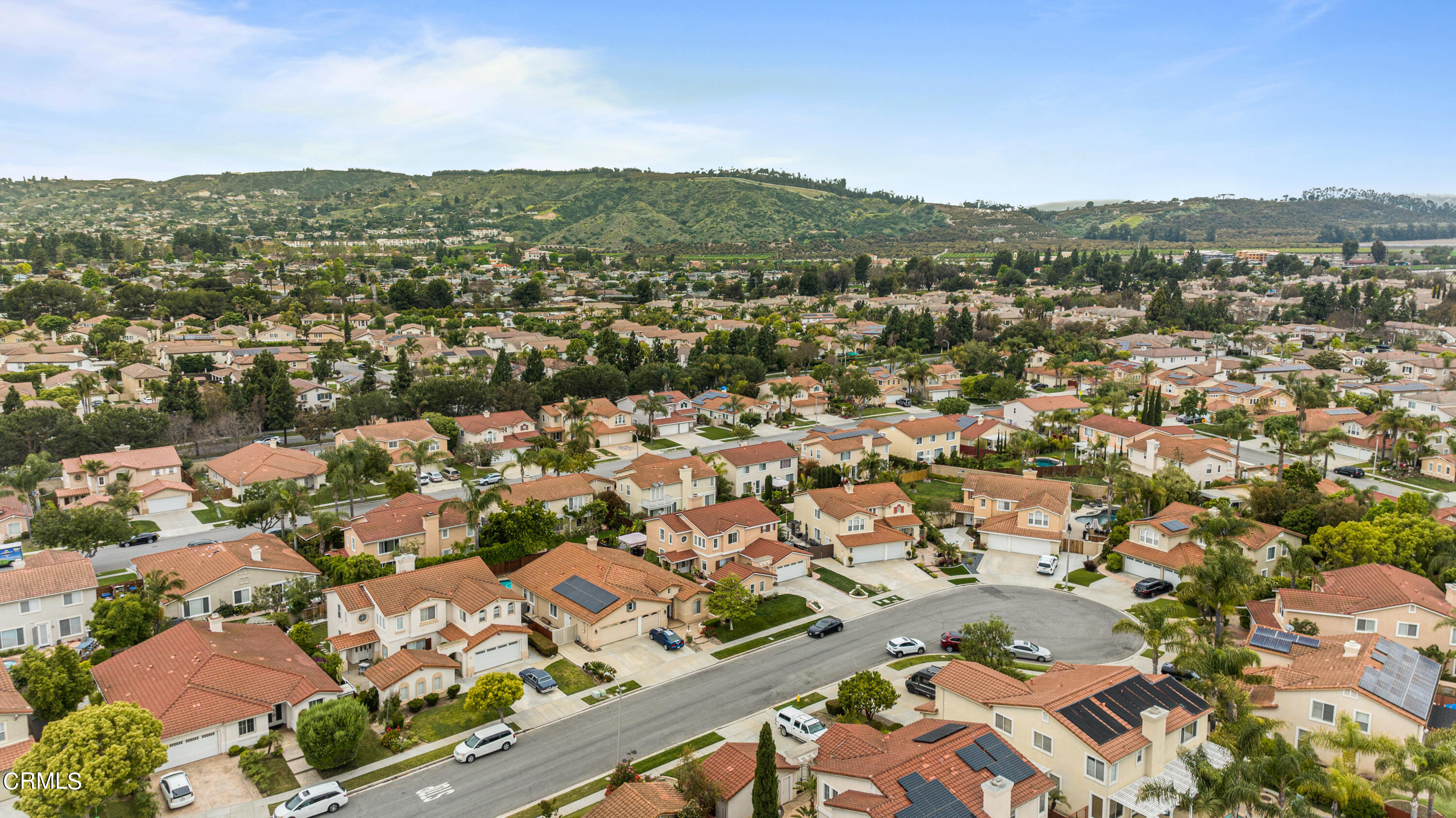 1555 Corte Olivas Camarillo, CA 93012 - Photo 44 of 45 an aerial view of residential houses with city view