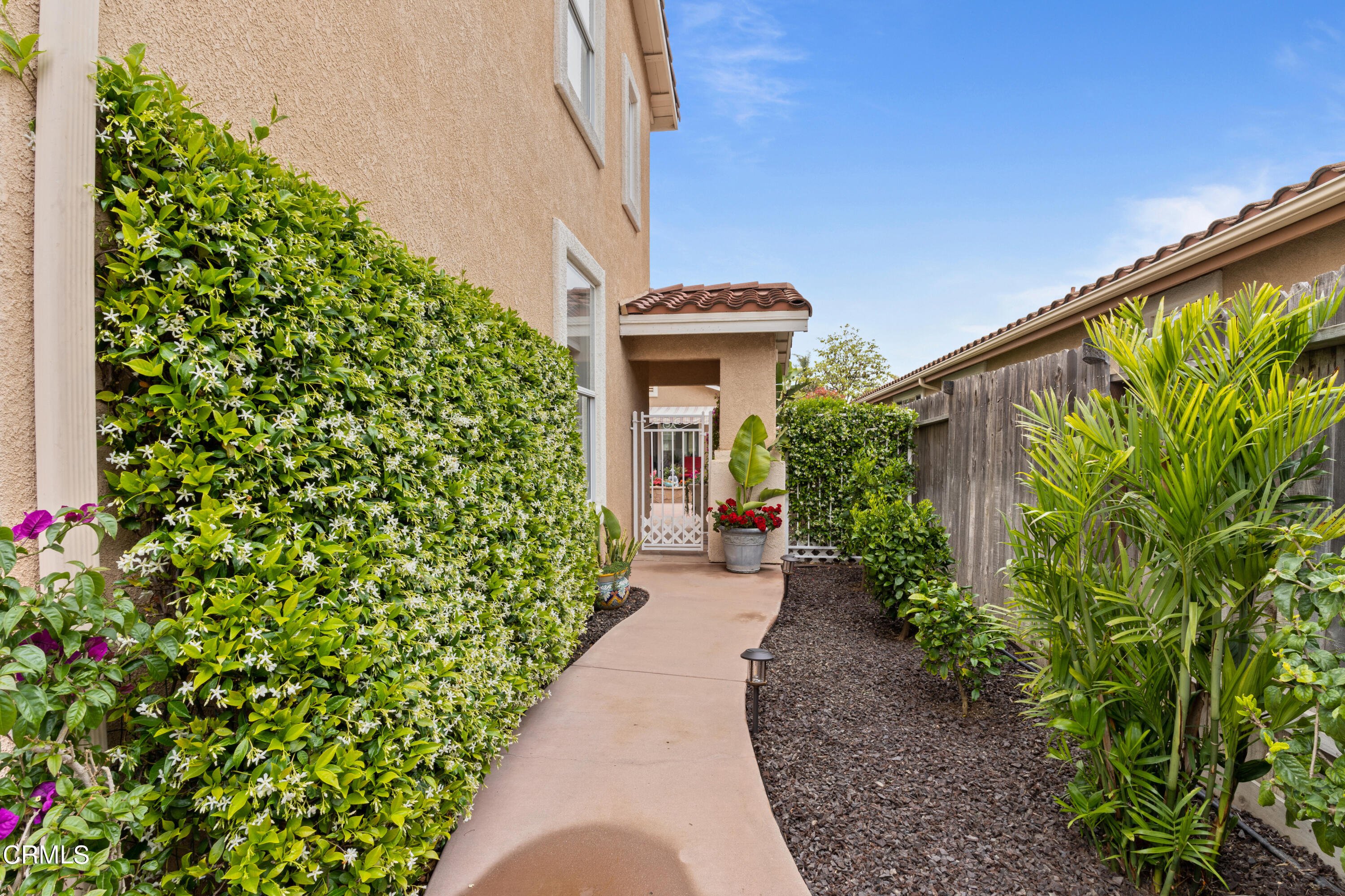 1555 Corte Olivas Camarillo, CA 93012 - Photo 5 of 45 a view of a house with a flower garden
