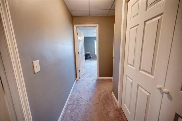 a view of a deck with a bench