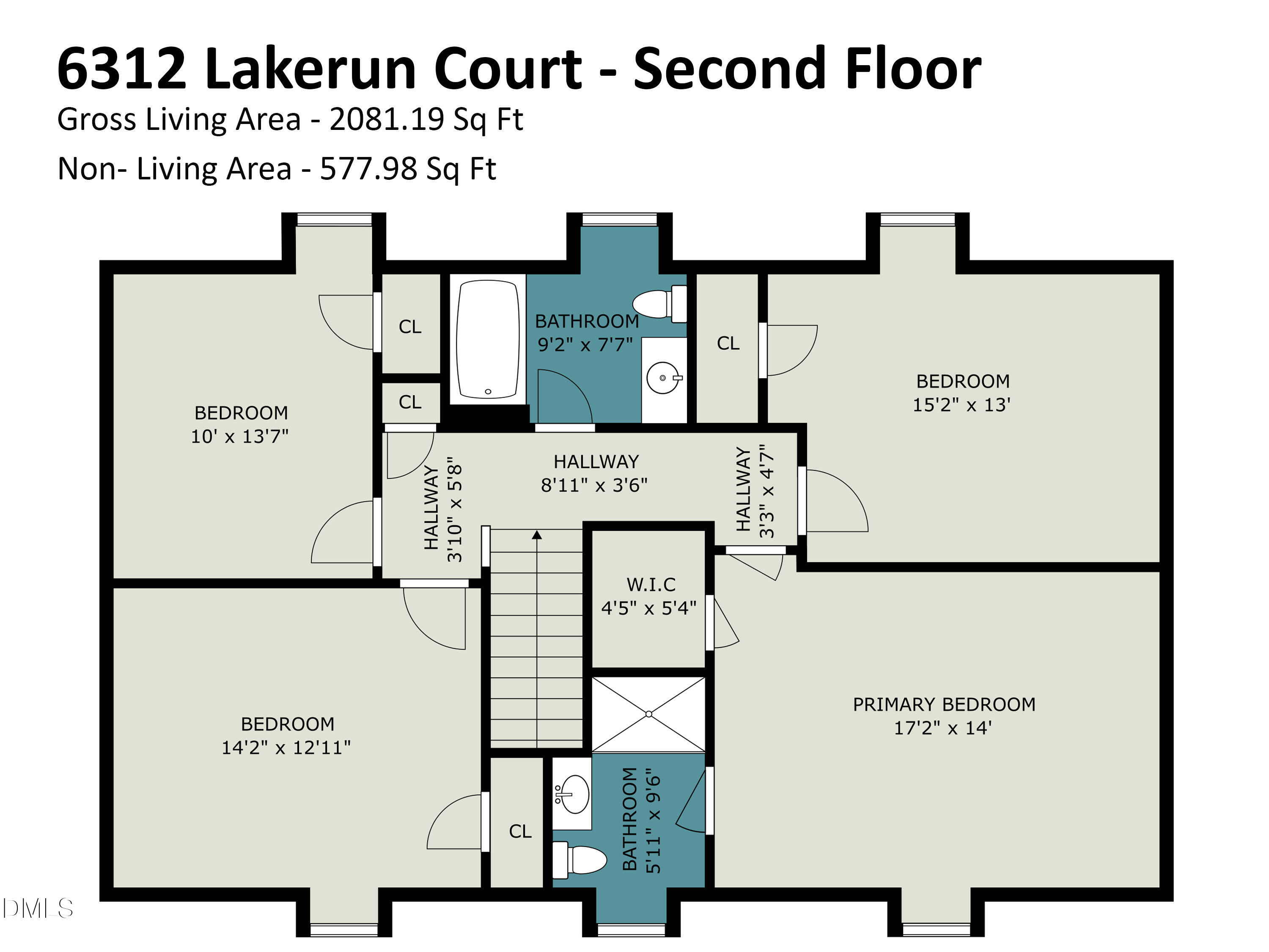 6213 Lakerun Court Raleigh, NC 27612 - Photo 40 of 40 6312_lakerun_court_-_second_floor