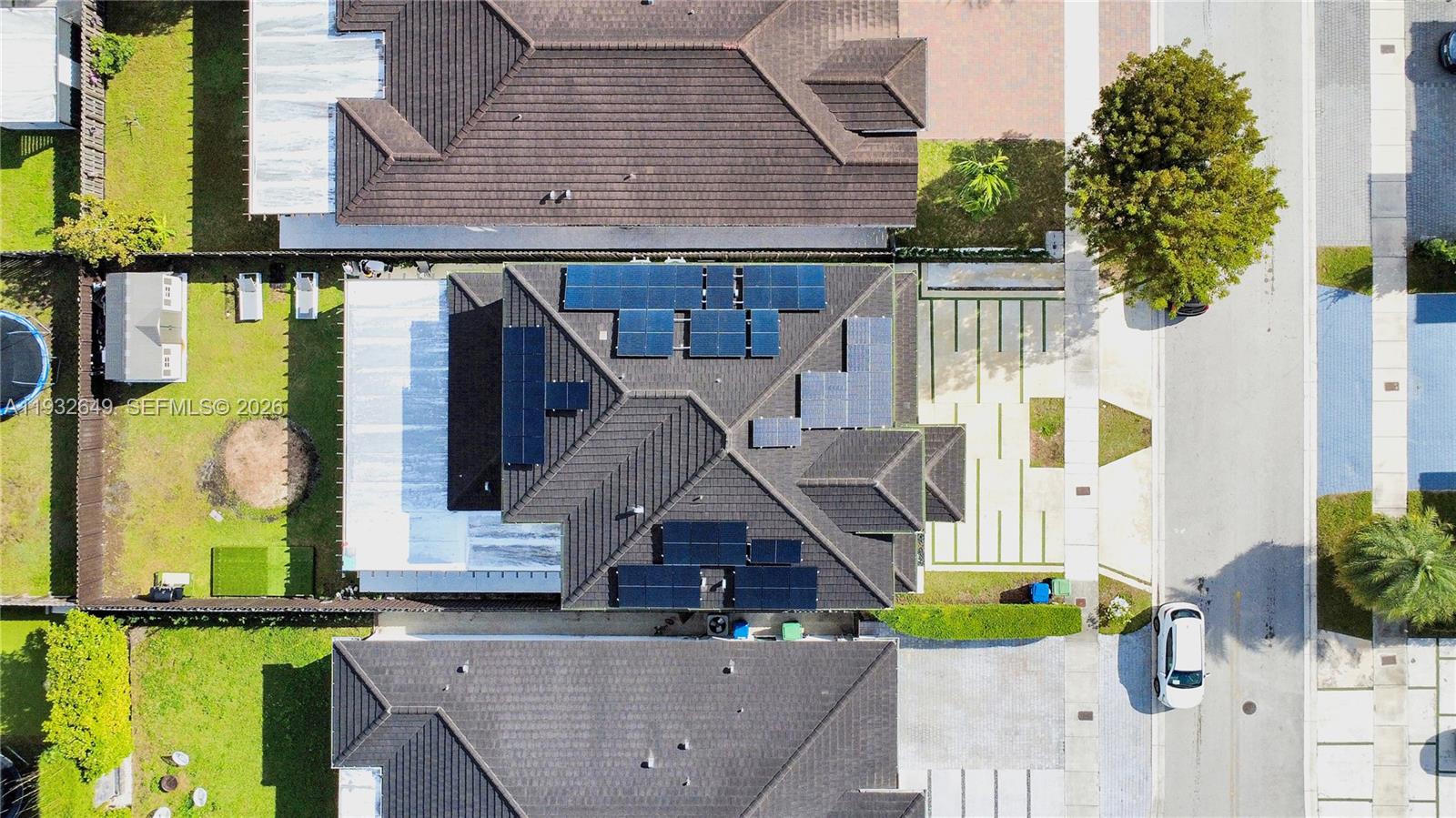 14671 Southwest 20th Street Miami, FL 33175 - Photo 50 of 50 an aerial view of house with a swimming pool