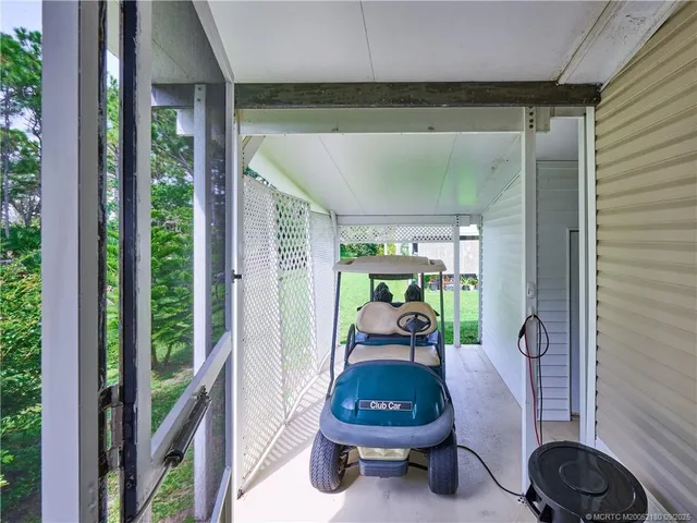 a view of a swimming pool and outdoor space