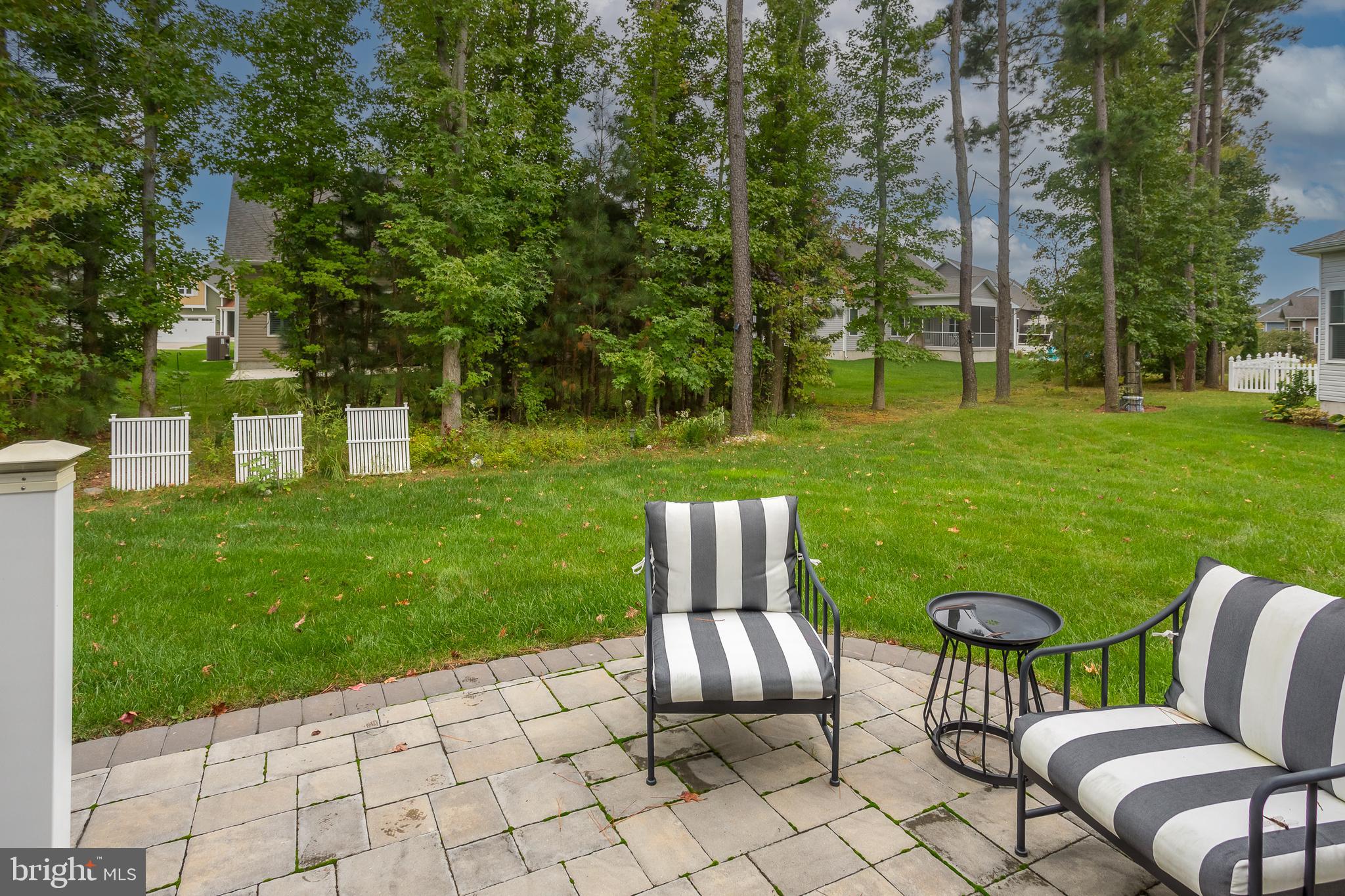 18308 Emerson Way Georgetown, DE 19947 - Photo 33 of 43 a view of backyard with seating area and green space