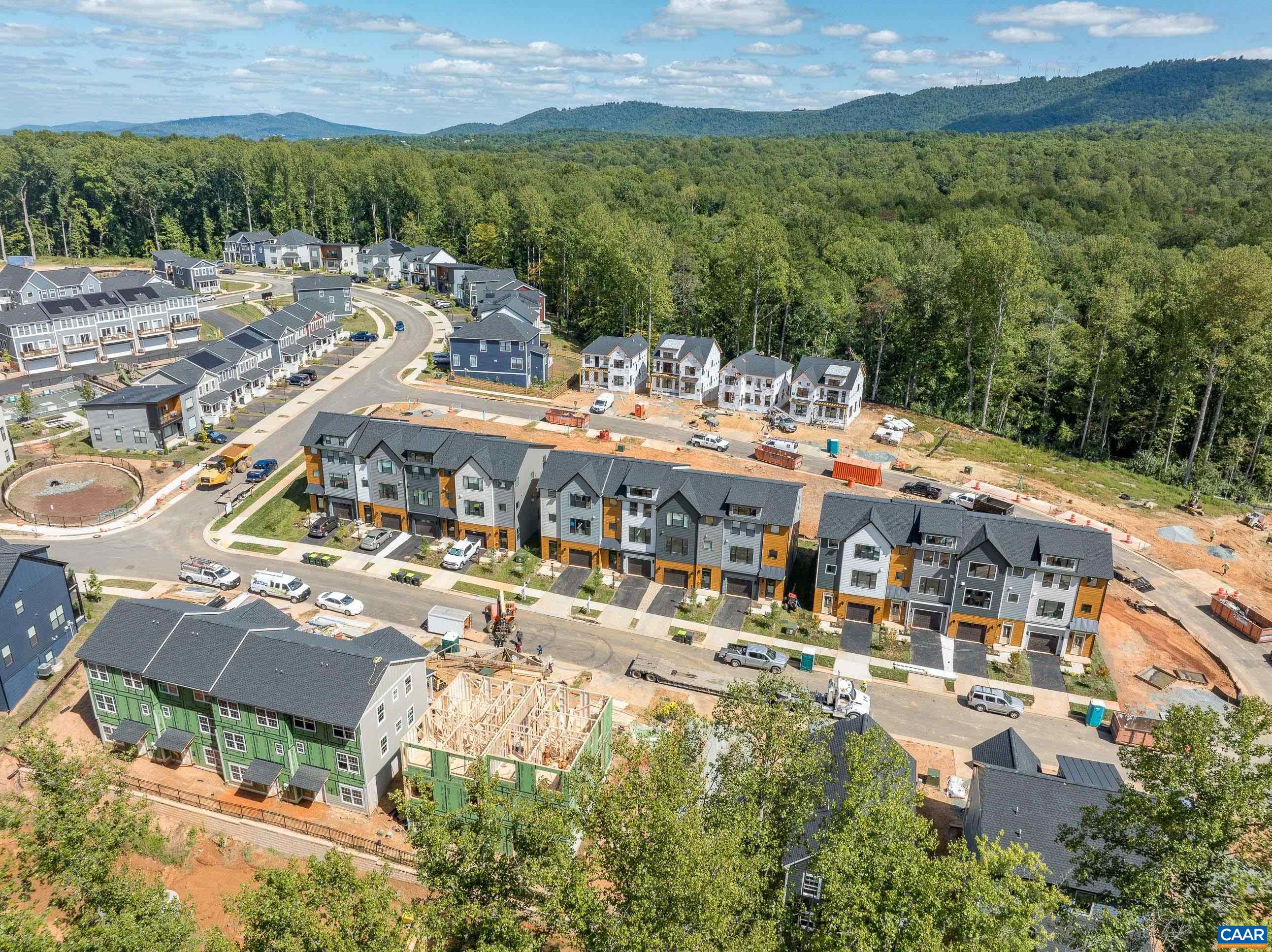 3207 Horizon Road Charlottesville, VA 22902 - Photo 4 of 37 a view of a city and mountains in the background