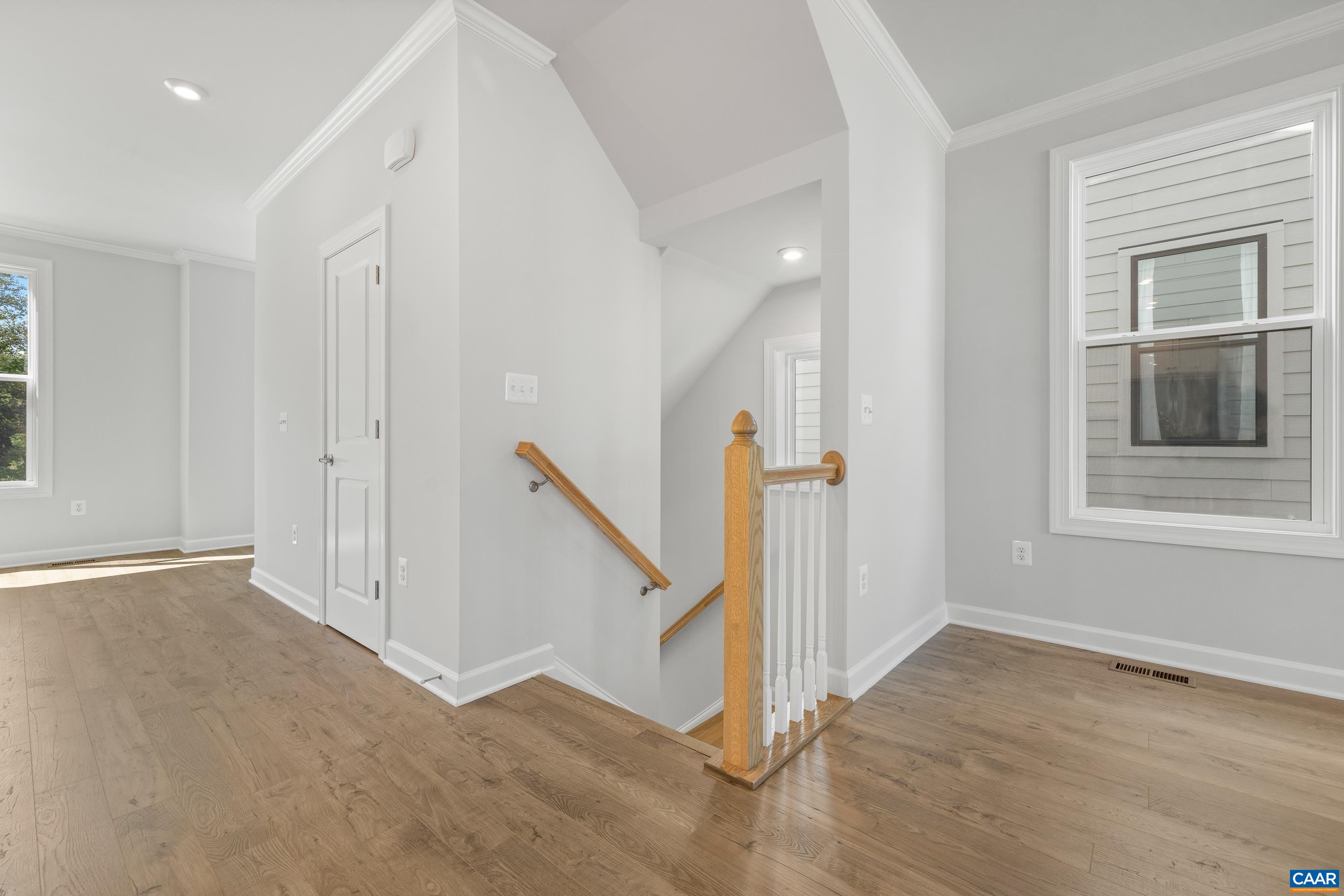 3207 Horizon Road Charlottesville, VA 22902 - Photo 10 of 37 a view of an empty room with stairs and ventilation