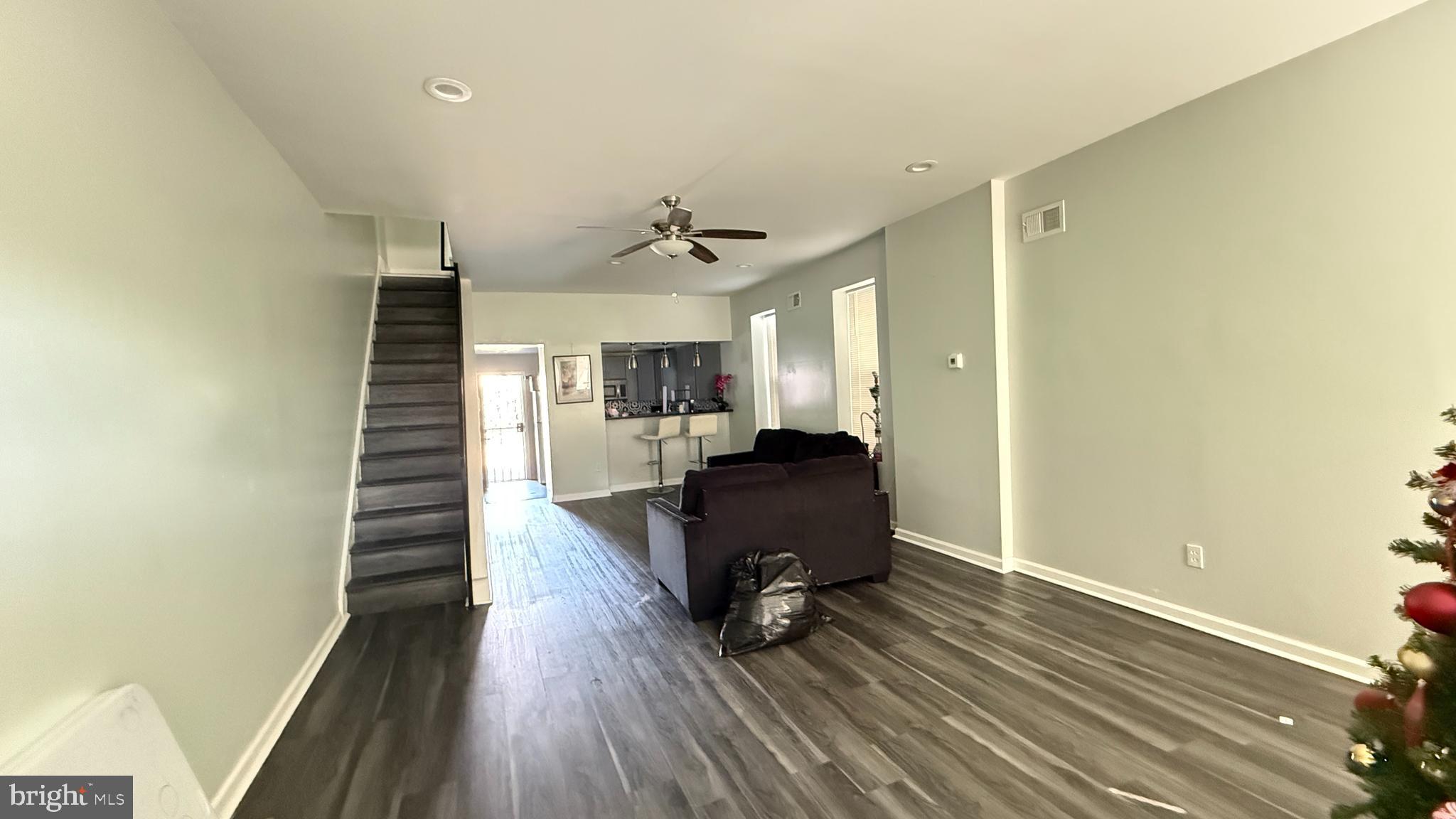 5129 Wakefield Street Philadelphia, PA 19144 - Photo 7 of 17 a living room with furniture and a wooden floor