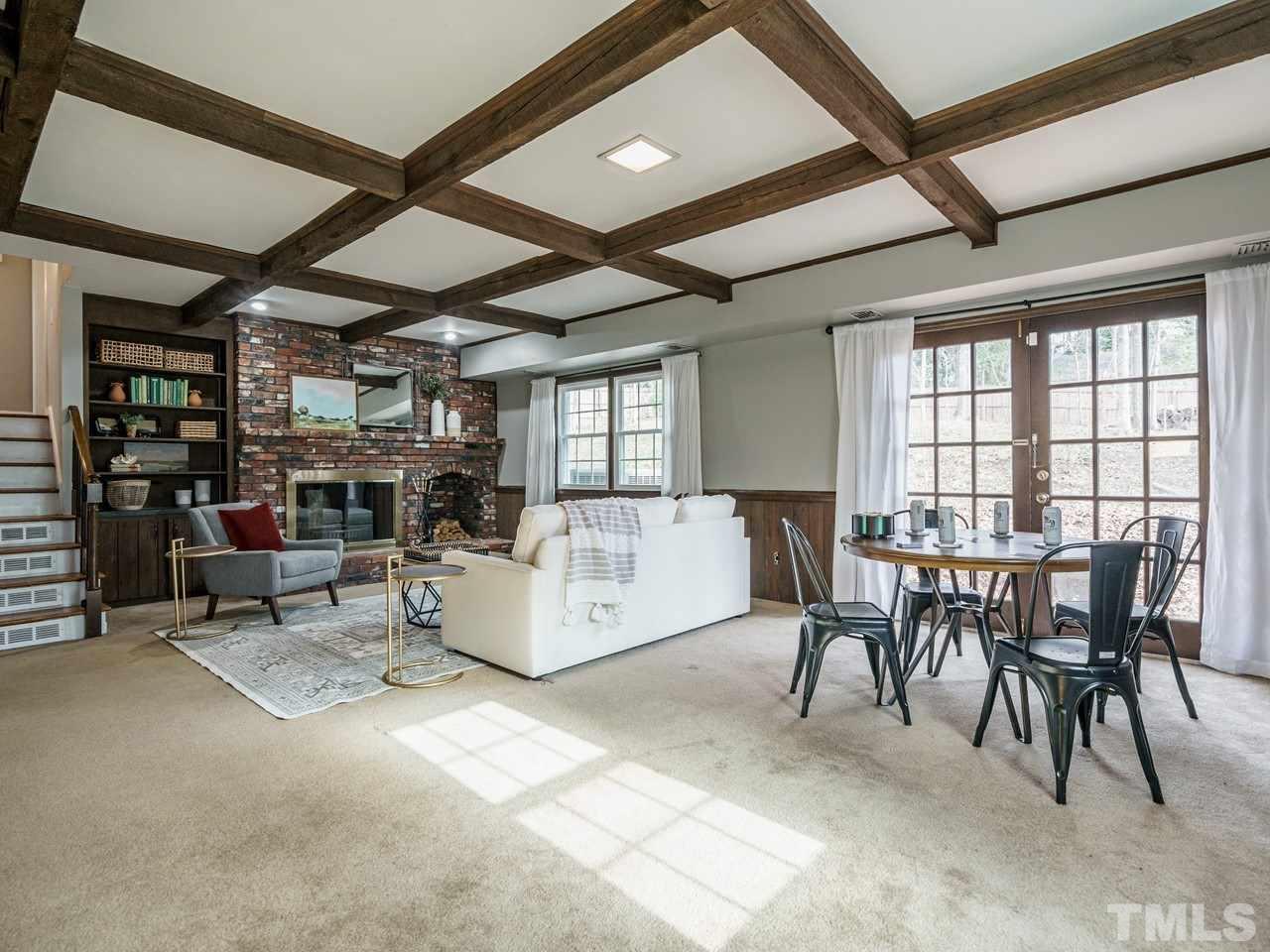 4109 Oak Park Road Raleigh, NC 27612 - Photo 23 of 28 a view of a dining room with furniture window and outside view
