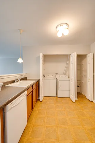 a view of a kitchen with a stove