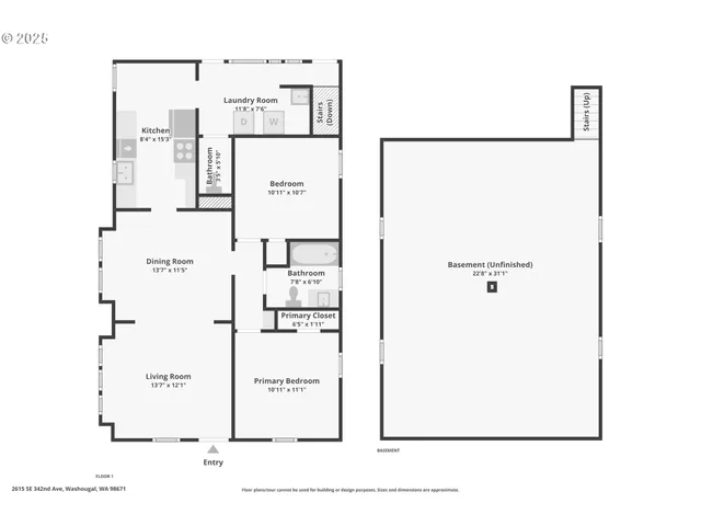 $799,000 | 2615 Southeast 342nd Avenue, Washougal, WA 98671