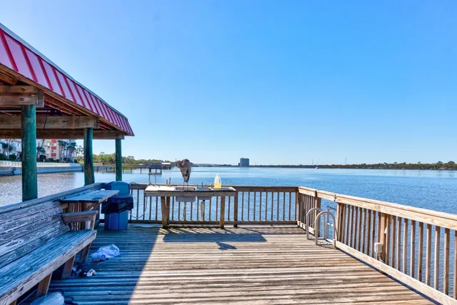a view of deck with patio