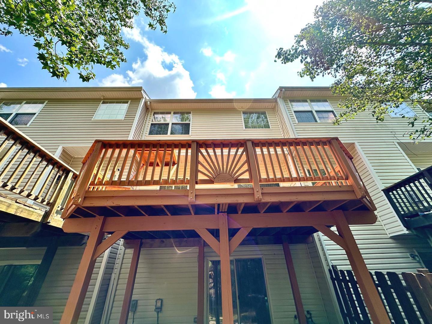 15503 Kennett Square Way Brandywine, MD 20613 - Photo 32 of 32 a view of a balcony with two chairs
