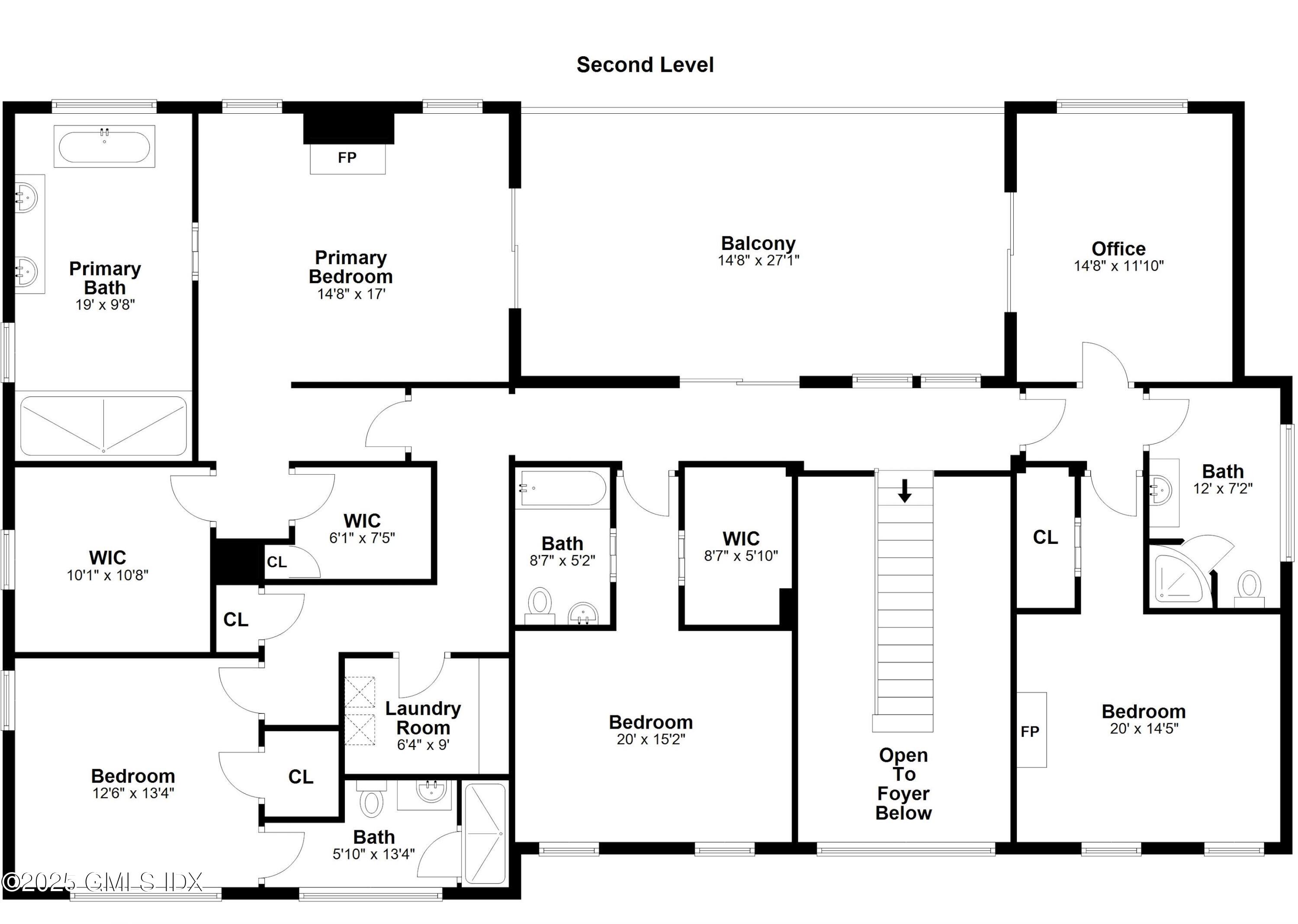 22 Carleton Street Greenwich, CT 06830 - Photo 25 of 26 a picture of a floor plan