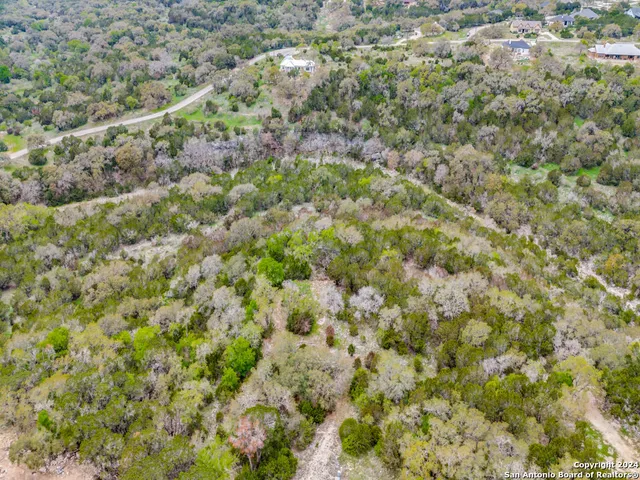 a view of backyard with green space
