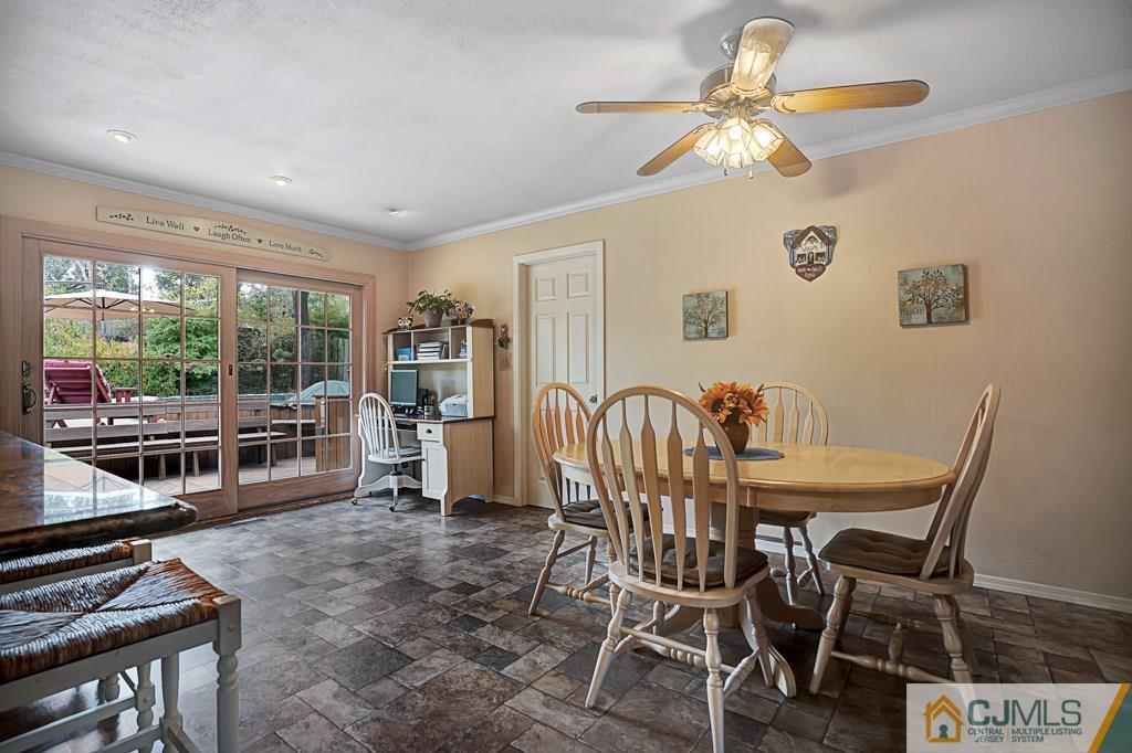 10 Overbrook Road Somerset, NJ 08873 - Photo 11 of 26 a view of a dining room with furniture window and outside view