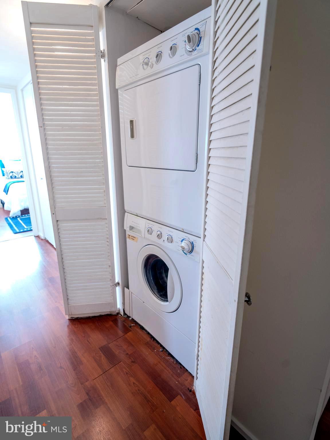 5639 Harpers Farm Road, Unit D Columbia, MD 21044 - Photo 12 of 27 In-Unit Stackable Washer and Dryer