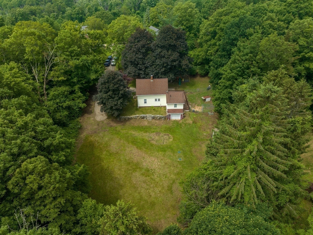 4 Walnut Street Brookfield, MA 01506 - Photo 30 of 33 a view of a big yard with large trees