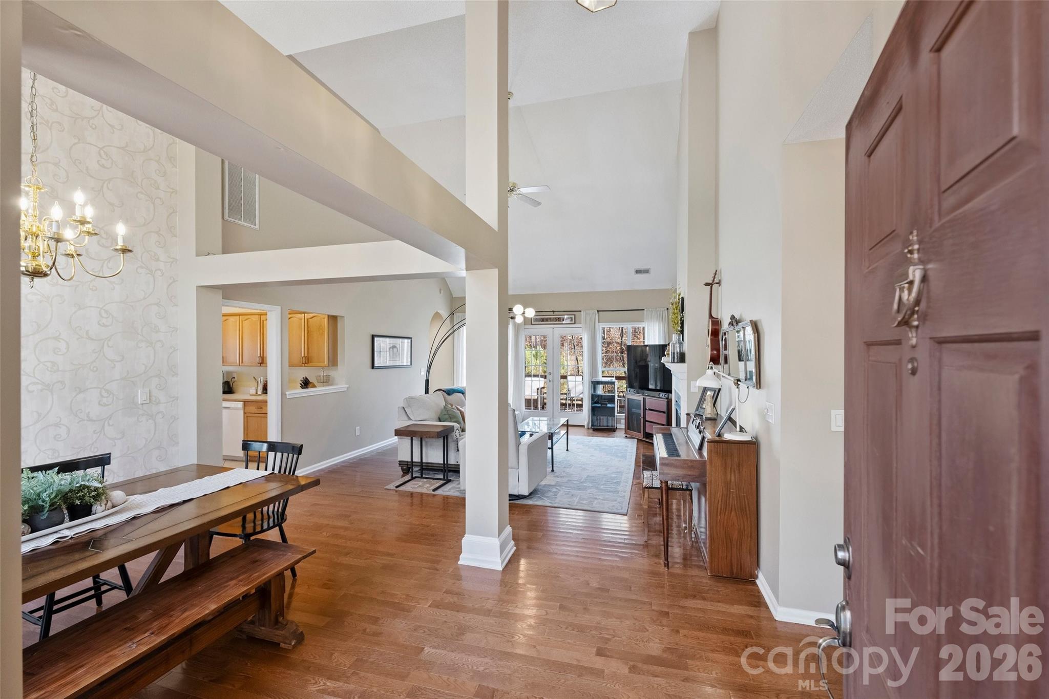 15346 Yarmouth Road Mint Hill, NC 28227 - Photo 3 of 43 a view of a livingroom with hardwood and furniture