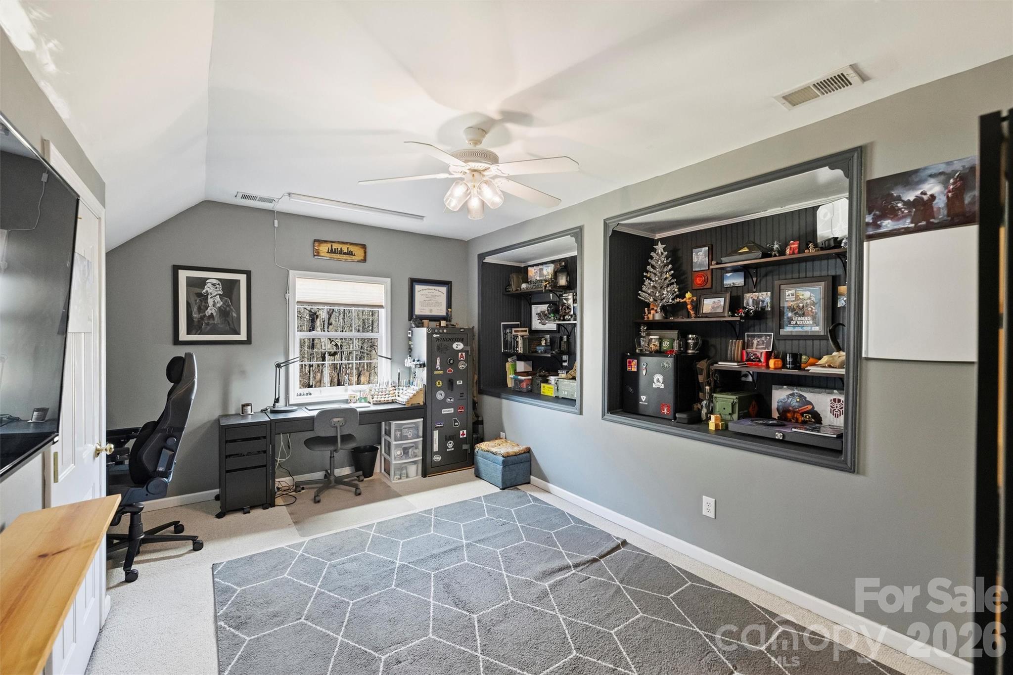 15346 Yarmouth Road Mint Hill, NC 28227 - Photo 31 of 43 a view of a livingroom with workspace and a window