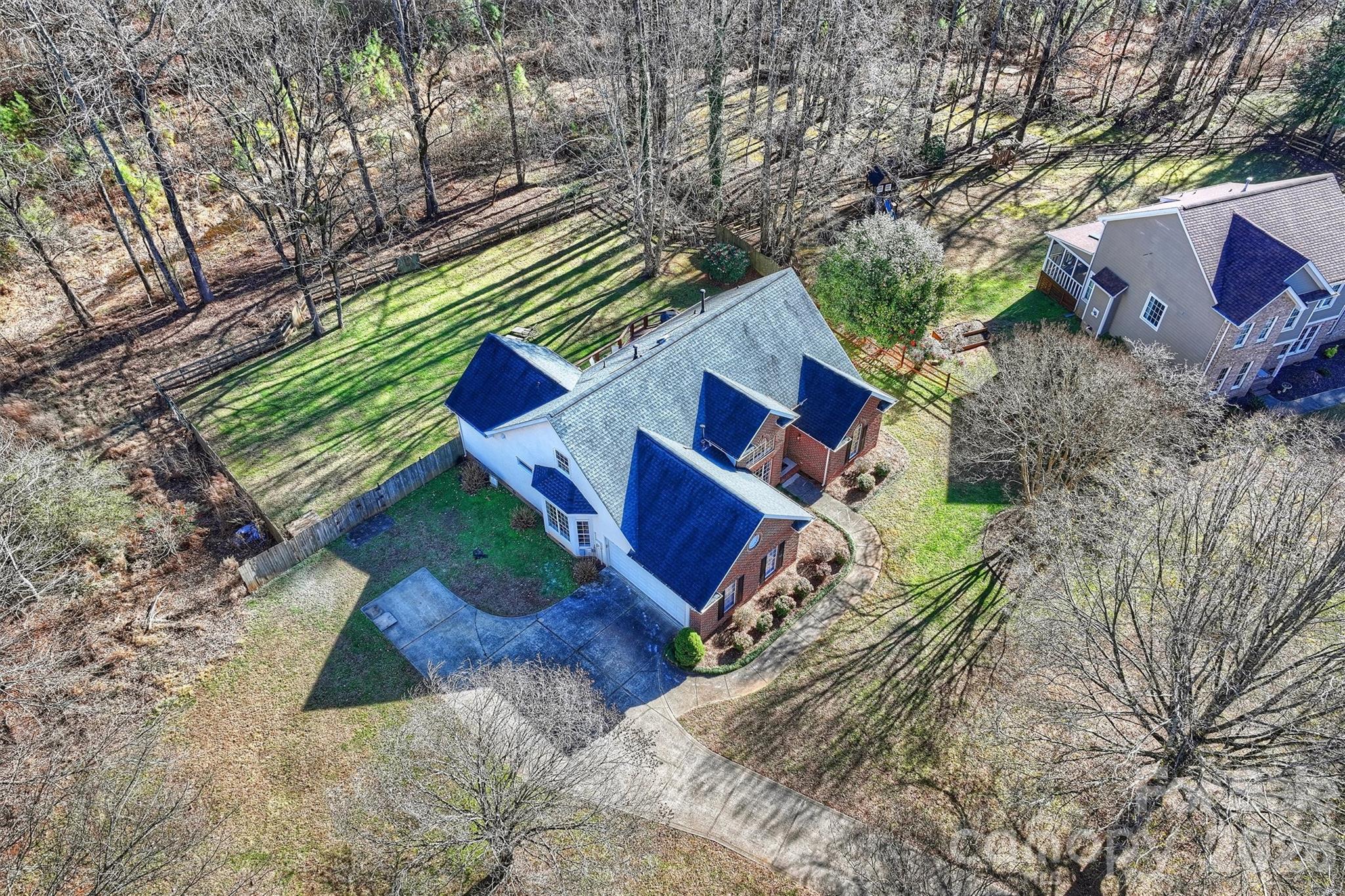 15346 Yarmouth Road Mint Hill, NC 28227 - Photo 40 of 43 a view of yard from deck