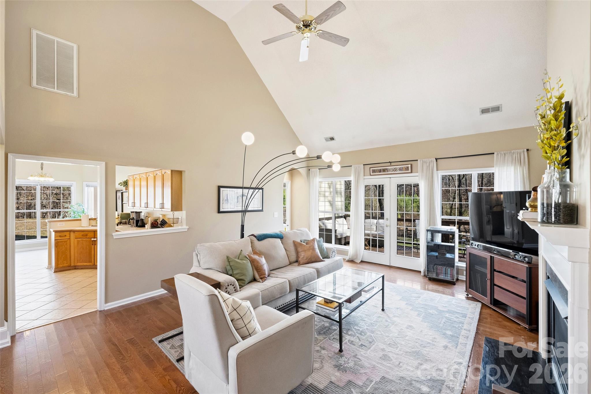 15346 Yarmouth Road Mint Hill, NC 28227 - Photo 10 of 43 a living room with furniture and wooden floor