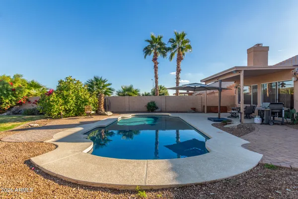 a view of a living room with furniture