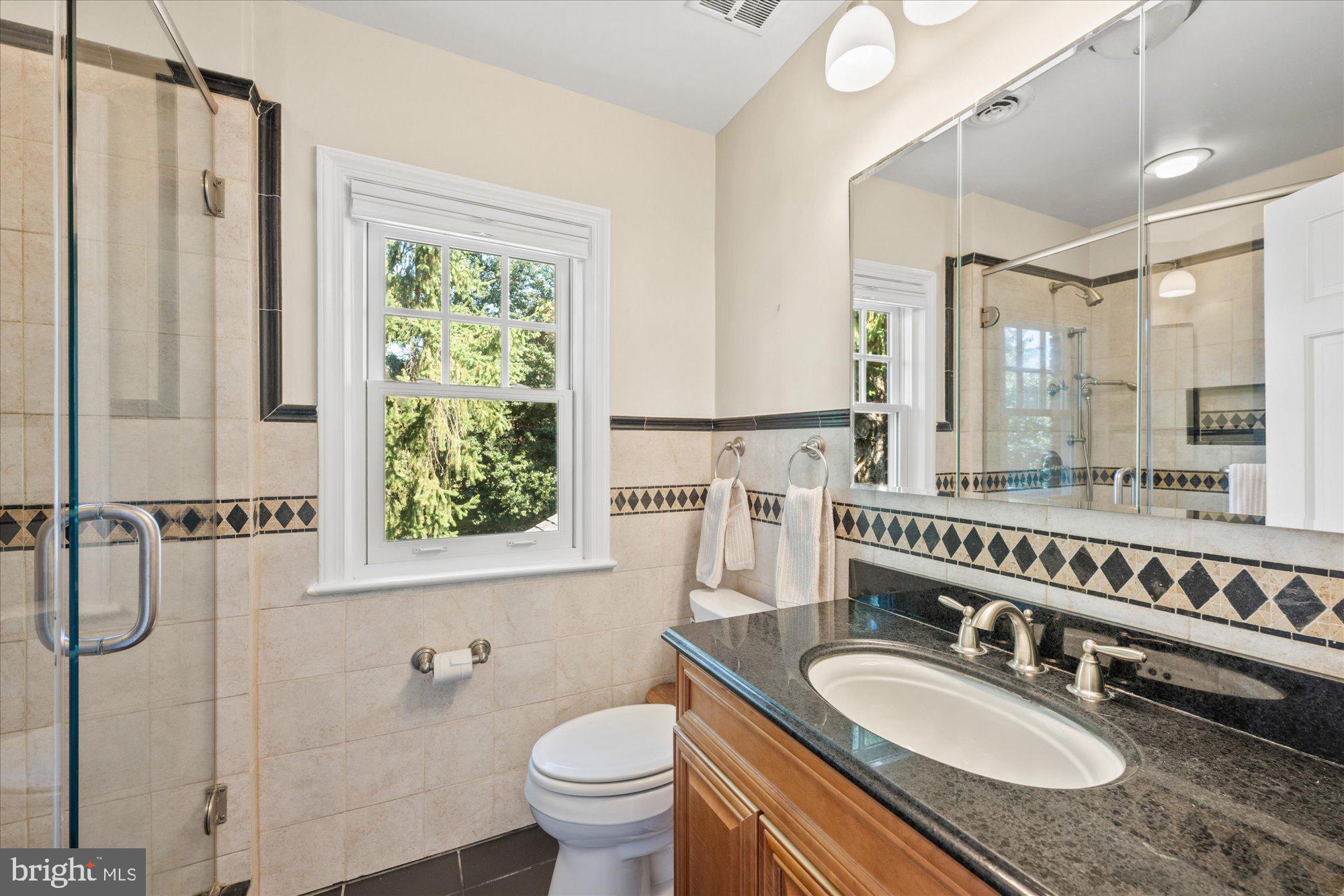 3609 Appleton Street Northwest Washington, DC 20008 - Photo 17 of 34 En suite updated bathroom