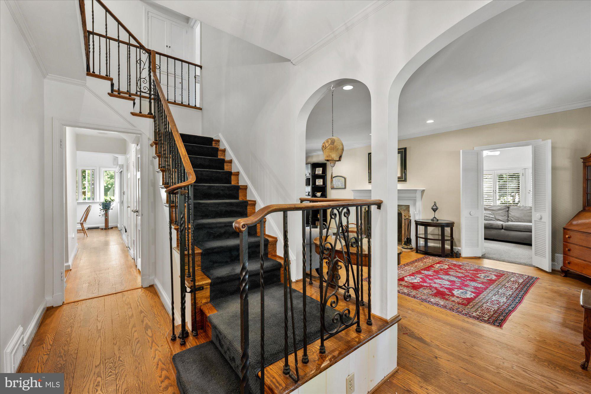 3609 Appleton Street Northwest Washington, DC 20008 - Photo 2 of 34 Gracious entry foyer