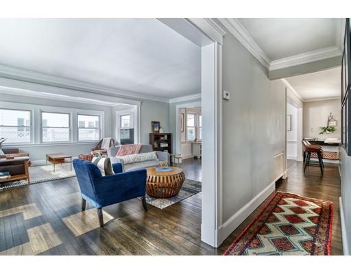 8 Enmore Road Melrose, MA 02176 - Photo 3 of 27 a living room with furniture and a wooden floor