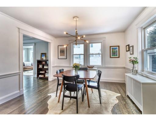 8 Enmore Road Melrose, MA 02176 - Photo 8 of 27 a view of a dining room with furniture and wooden floor