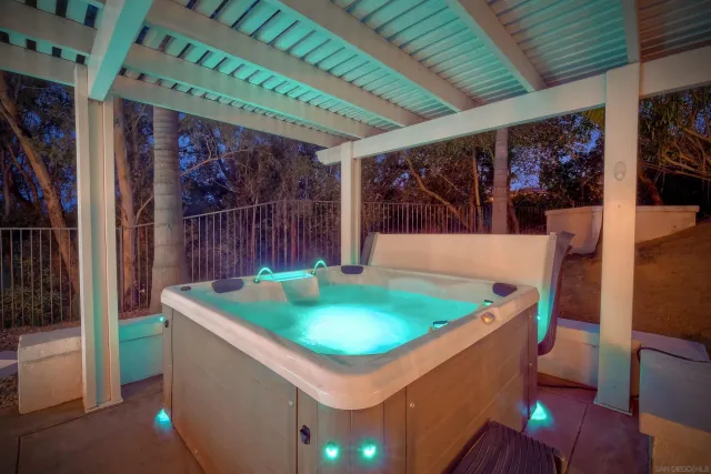 a outdoor space with furniture