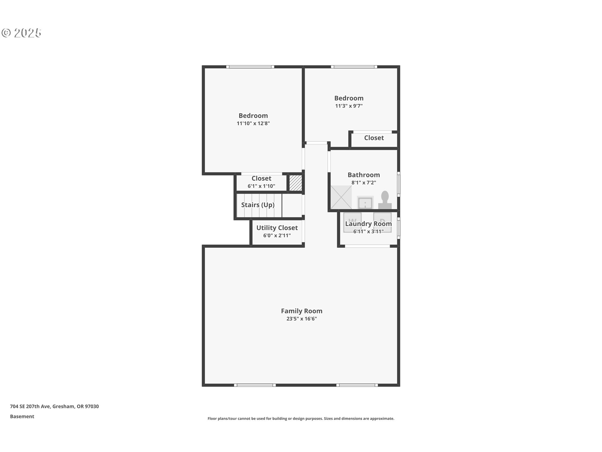 704 Southeast 207th Avenue Gresham, OR 97030 - Photo 30 of 35 a picture of a floor plan