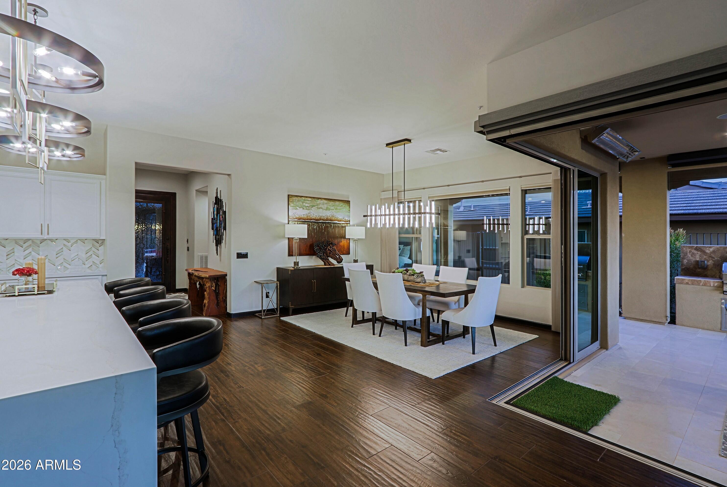 17623 East Fort Verde Road Rio Verde, AZ 85263 - Photo 14 of 57 a living room with furniture and a large window