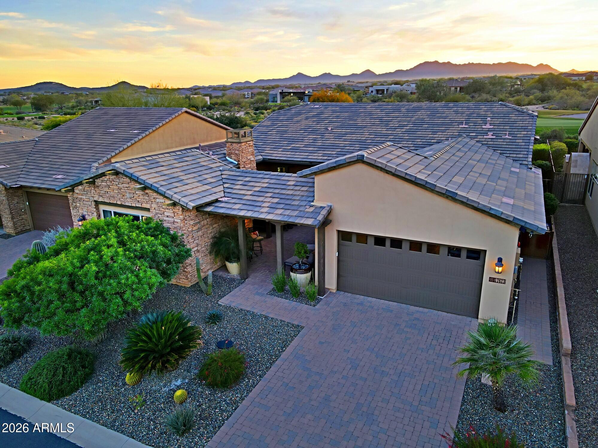 17623 East Fort Verde Road Rio Verde, AZ 85263 - Photo 2 of 57 an aerial view of a house