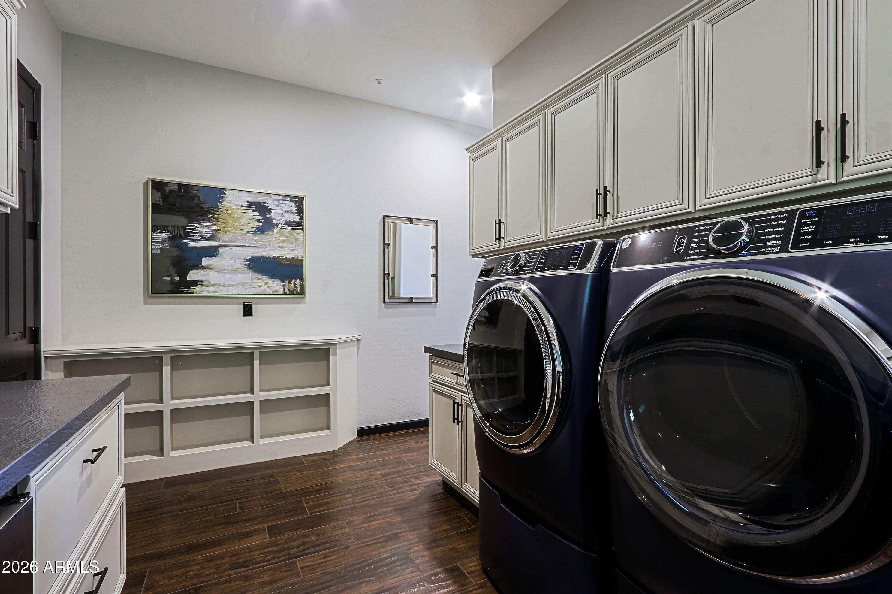 17623 East Fort Verde Road Rio Verde, AZ 85263 - Photo 48 of 57 a view of a storage & utility room with wooden floor